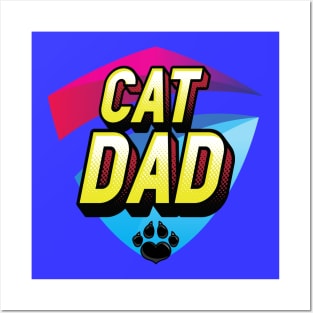 Cat Dad Cat Father Best Cat Dad Ever Posters and Art